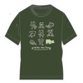 ピクルス Ｔシャツ ポーズ カーキ