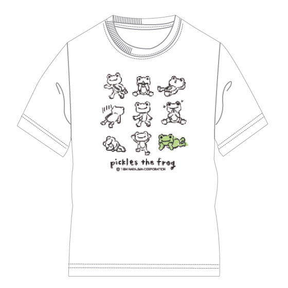 ピクルス Ｔシャツ ポーズ ホワイト