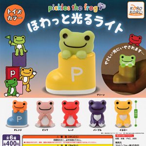 画像: ガチャガチャ ピクルス ほわっと光るライト トイズカラー 全６種セット