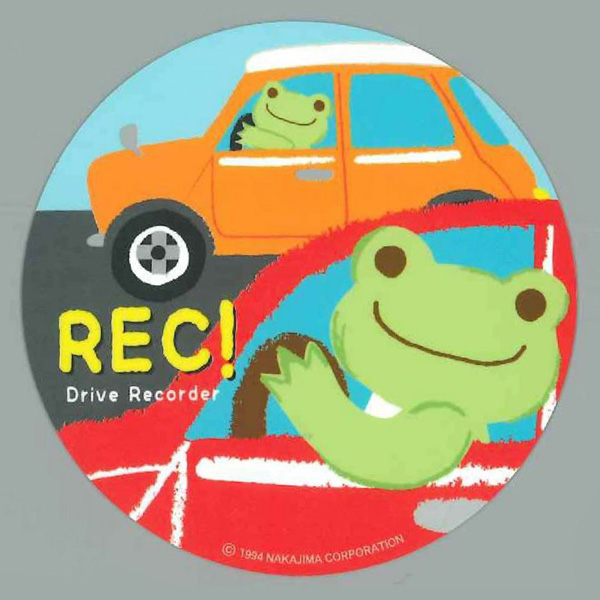 画像1: ピクルス ステッカー REC クルマ【P】